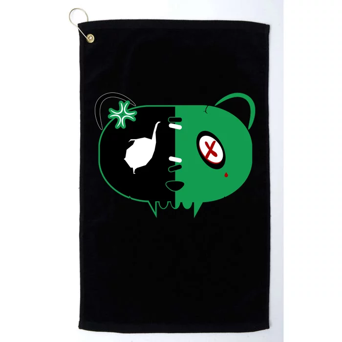 Green Bear Platinum Collection Golf Towel