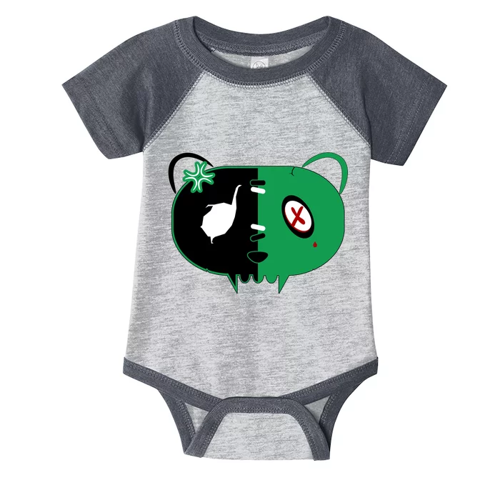 Green Bear Infant Baby Jersey Bodysuit