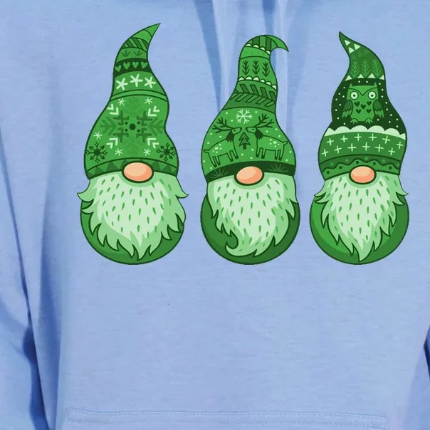 Green Ugly Sweater Irish Gnomes St Patricks Day Unisex Surf Hoodie