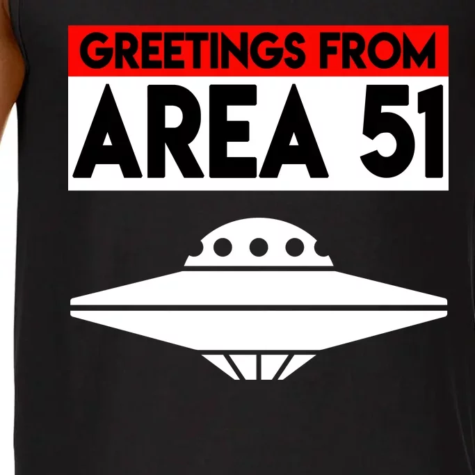 Greetings From Area 51 Comfort Colors® Tank Top