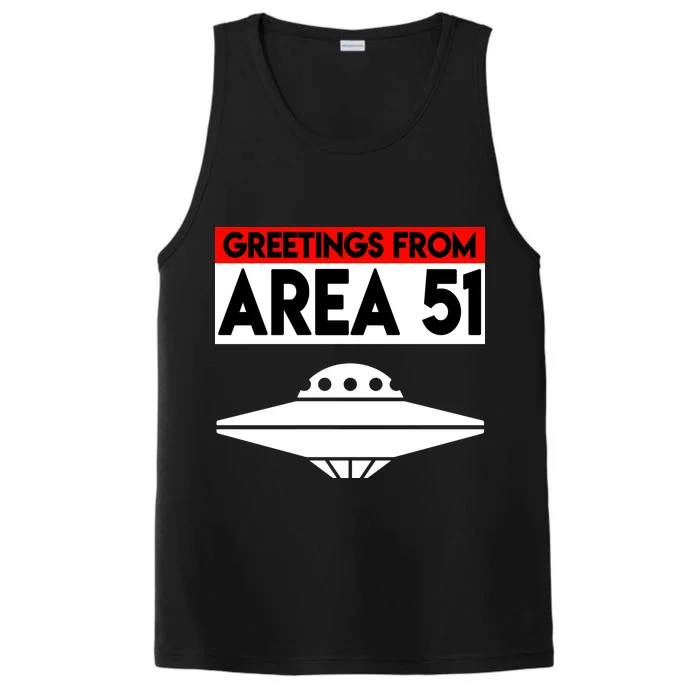 Greetings From Area 51 Performance Tank