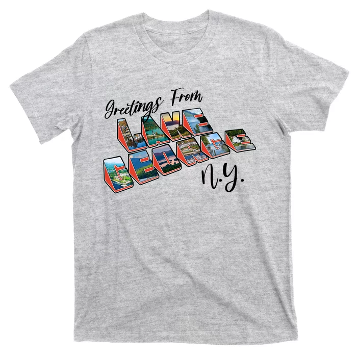 Greetings From Lake George New York NY T-Shirt