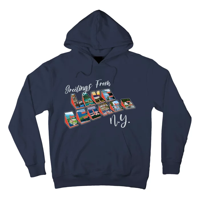 Greetings From Lake George New York NY Hoodie