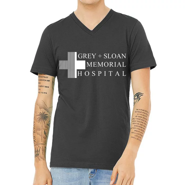 Grey And Sloan Hospital Memorial V-Neck T-Shirt