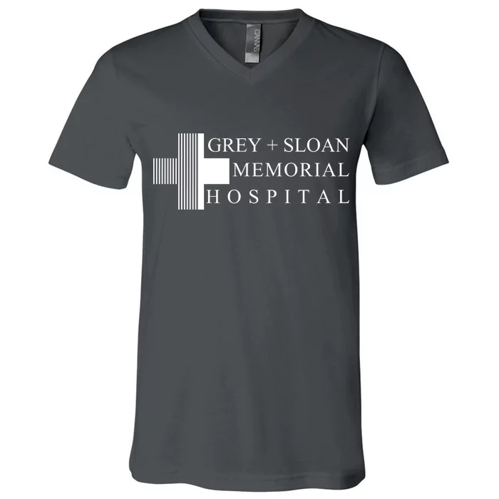 Grey And Sloan Hospital Memorial V-Neck T-Shirt