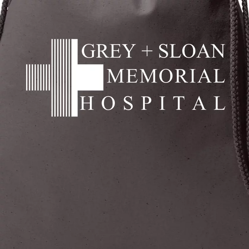 Grey And Sloan Hospital Memorial Drawstring Bag