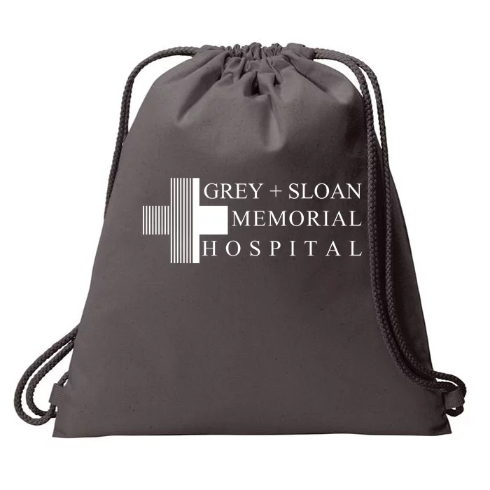 Grey And Sloan Hospital Memorial Drawstring Bag