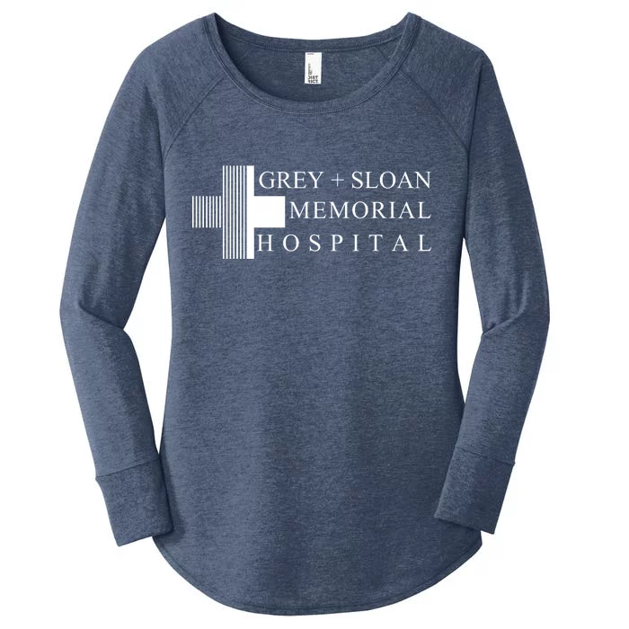 Grey And Sloan Hospital Memorial Women's Perfect Tri Tunic Long Sleeve Shirt