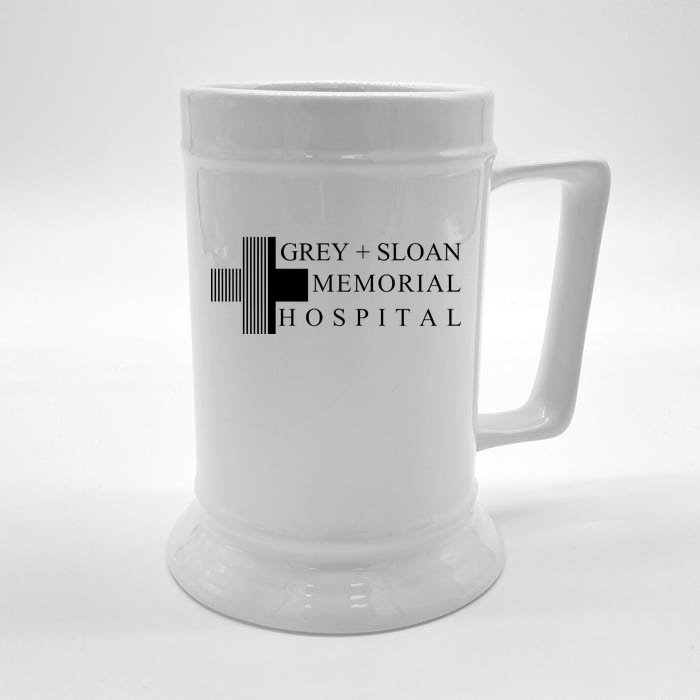 Grey And Sloan Hospital Memorial Front & Back Beer Stein