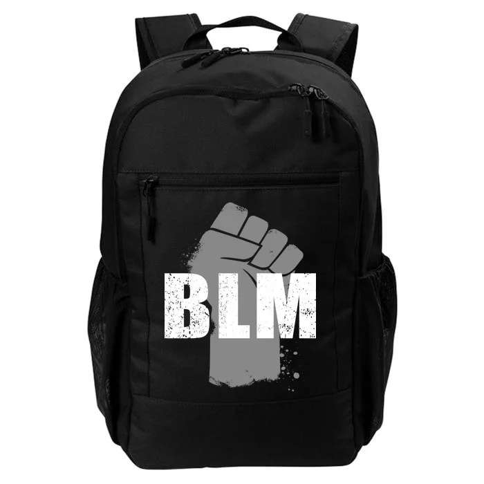 Grey BLM Fist Black Lives Matter Daily Commute Backpack