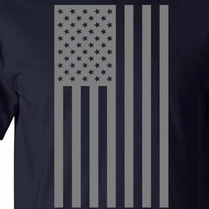 Grey Style America Flag Tall T-Shirt