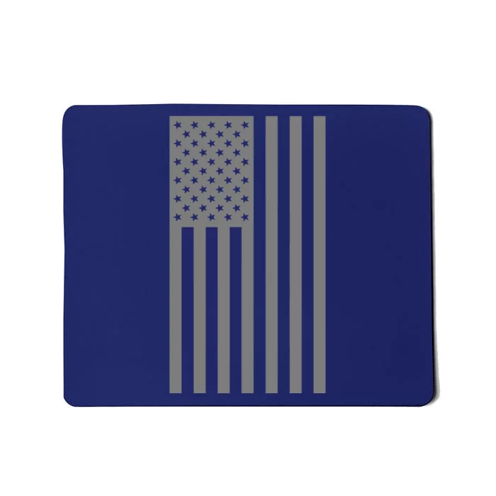 Grey Style America Flag Mousepad