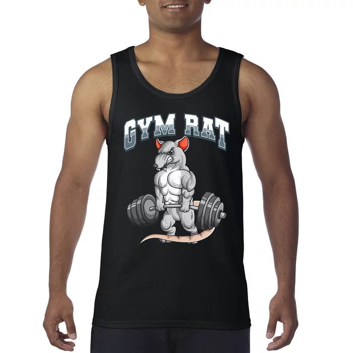 Gym Rat Fitness Bodybuilding Tank Top