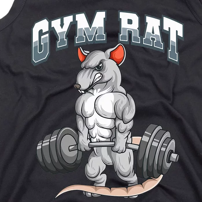 Gym Rat Fitness Bodybuilding Tank Top