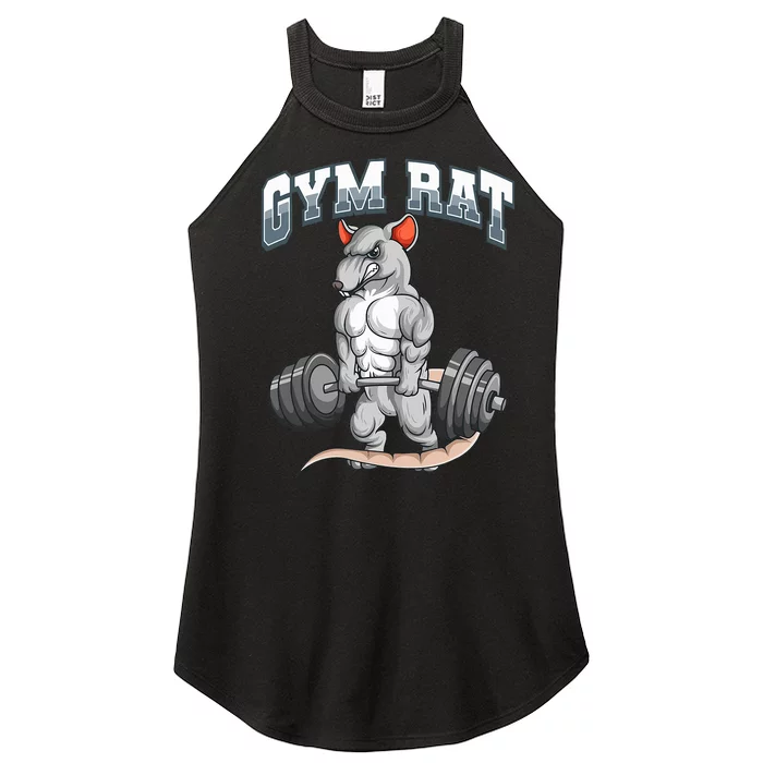 Gym Rat Fitness Bodybuilding Women’s Perfect Tri Rocker Tank