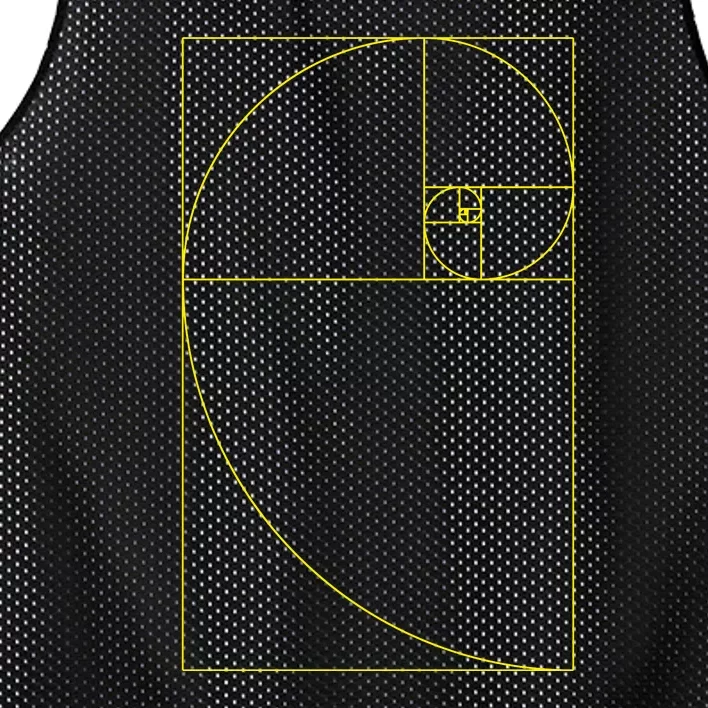 Golden Ratio Fibonacci Sequences Mesh Reversible Basketball Jersey Tank