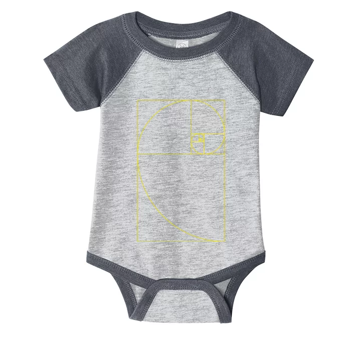 Golden Ratio Fibonacci Sequences Infant Baby Jersey Bodysuit