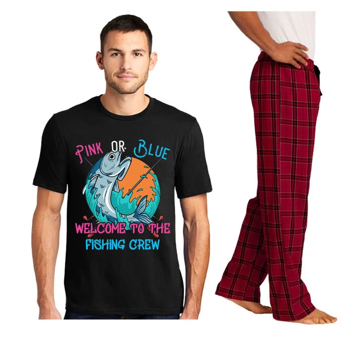 Gender Reveal Fishing Design For A Fishermen Pajama Set