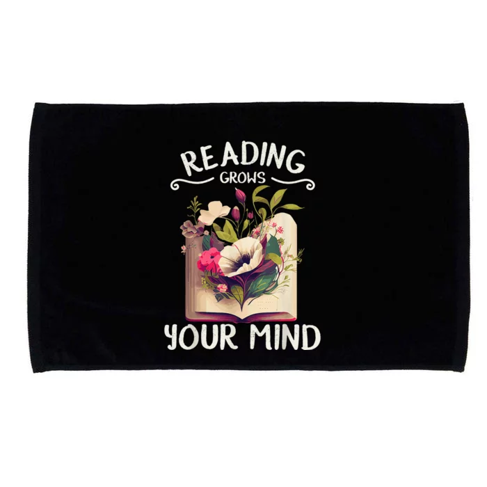 Garden Reading Funny Wildflowers Book Reading Microfiber Hand Towel