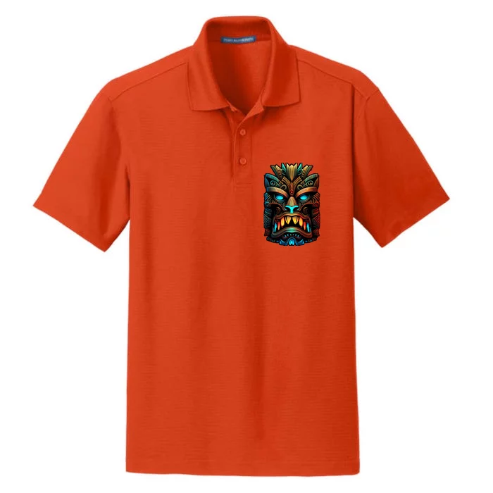 Get Ready For The Beach This Summer with Our Tiki Mask Dry Zone Grid Performance Polo