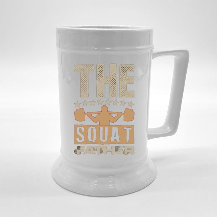 Gym Rat Funny Parody Weight Training Leg Day Cool Gift Front & Back Beer Stein