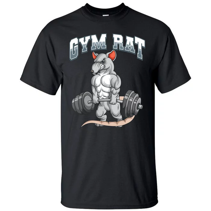 Gym Rat Fitness Bodybuilding Tall T-Shirt