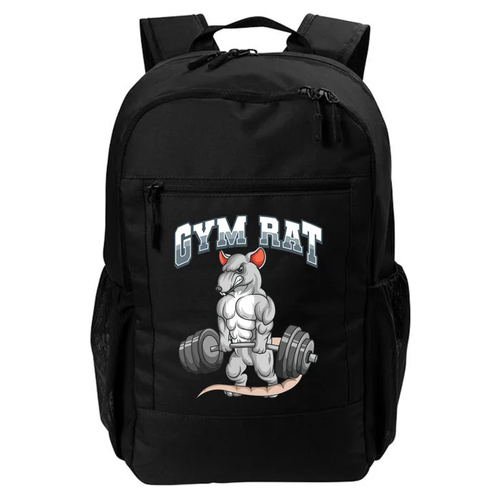 Gym Rat Fitness Bodybuilding Daily Commute Backpack