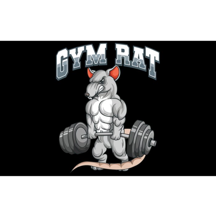 Gym Rat Fitness Bodybuilding Bumper Sticker