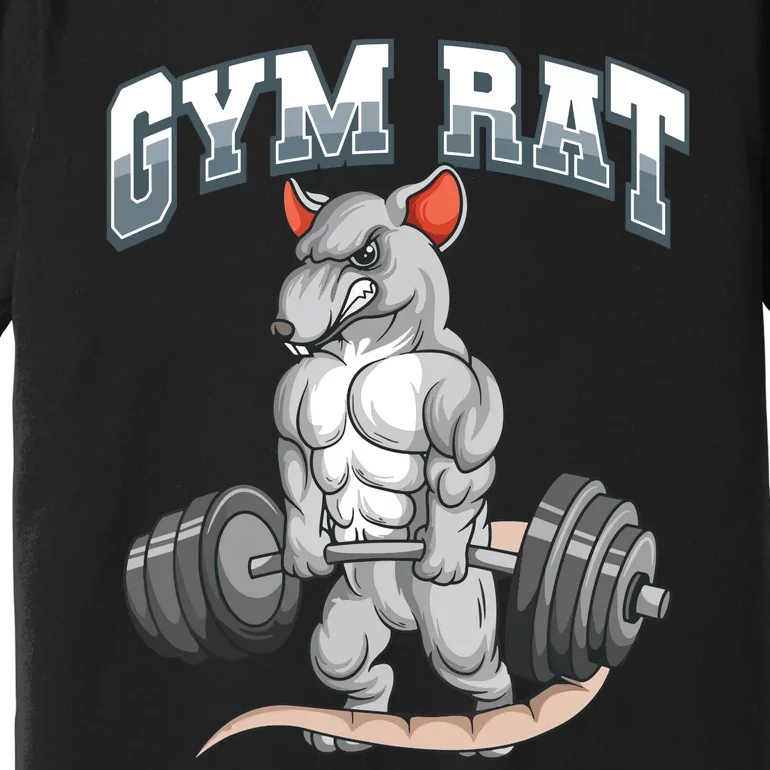 Gym Rat Fitness Bodybuilding Premium T-Shirt