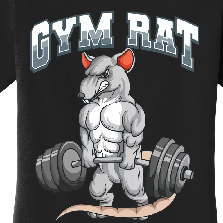 Gym Rat Fitness Bodybuilding Women's T-Shirt