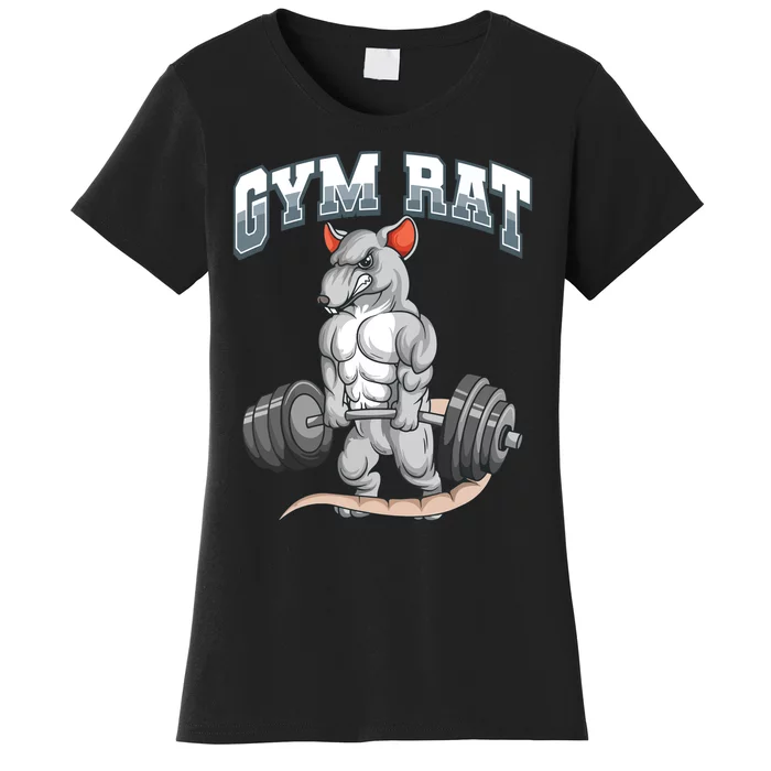 Gym Rat Fitness Bodybuilding Women's T-Shirt