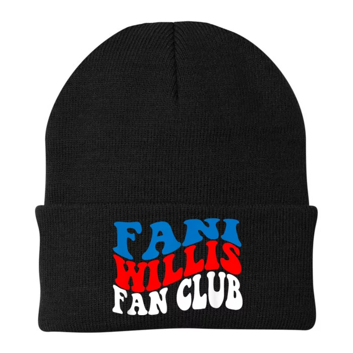 Groovy Retro Fani Willis Fan Club Knit Cap Winter Beanie