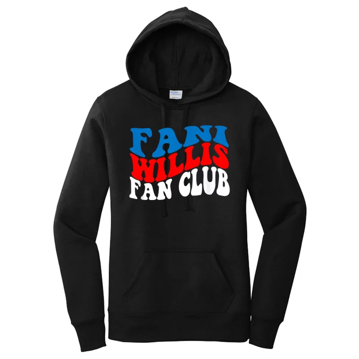 Groovy Retro Fani Willis Fan Club Women's Pullover Hoodie