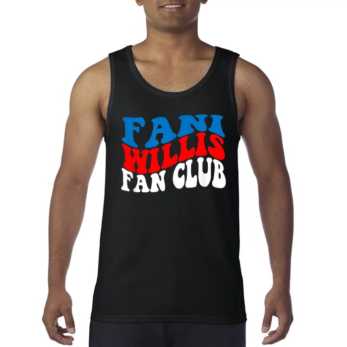 Groovy Retro Fani Willis Fan Club Tank Top