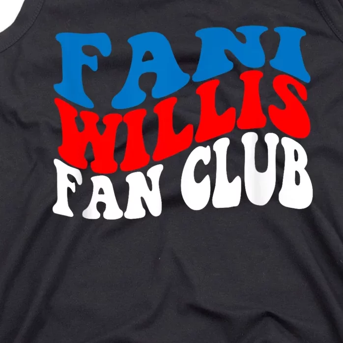 Groovy Retro Fani Willis Fan Club Tank Top