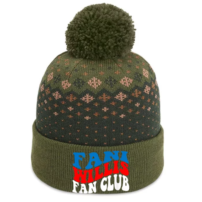 Groovy Retro Fani Willis Fan Club The Baniff Cuffed Pom Beanie