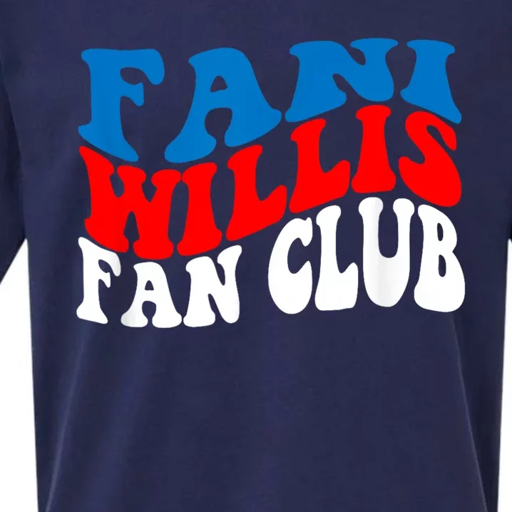 Groovy Retro Fani Willis Fan Club Sueded Cloud Jersey T-Shirt