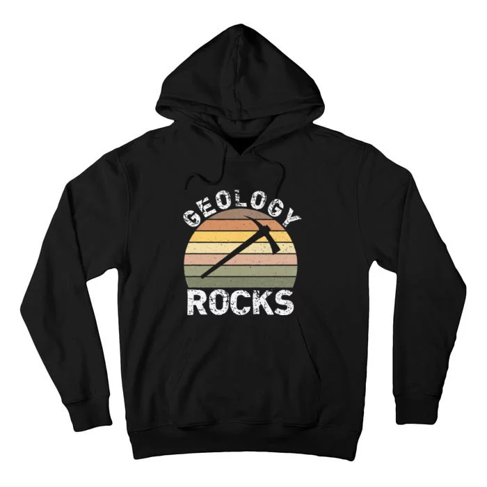 Geology Rocks Funny Geologist Funny Geology Dad Joke Pun Tall Hoodie