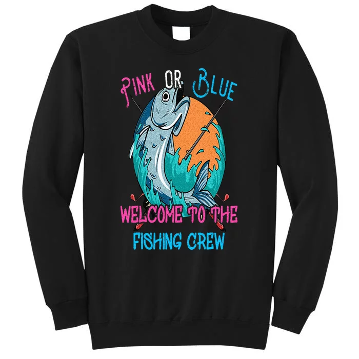 Gender Reveal Fishing Design For A Fishermen Sweatshirt