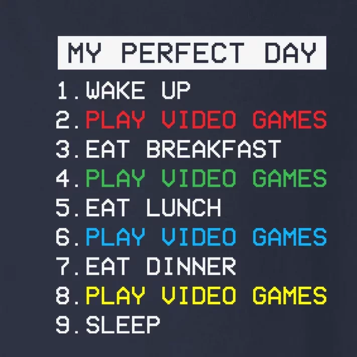 Gamer Routine Funny Gamer Epic Gamer Happy Gamer Video Games Lover Toddler Long Sleeve Shirt