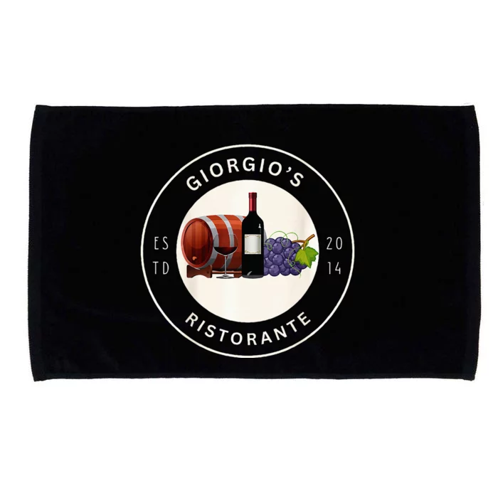 GiorgioS Ristorante Great Food Atmosphere Aura Microfiber Hand Towel