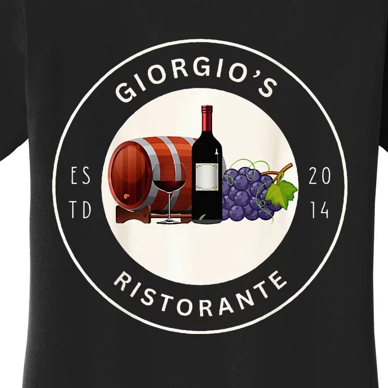 GiorgioS Ristorante Great Food Atmosphere Aura Women's T-Shirt