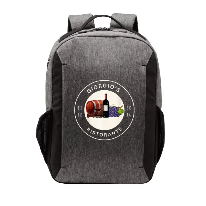 GiorgioS Ristorante Great Food Atmosphere Aura Vector Backpack