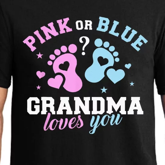 Gender Reveal Grandma Pajama Set