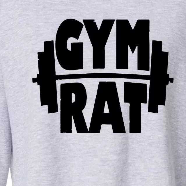 Gym Rat Cropped Pullover Crew