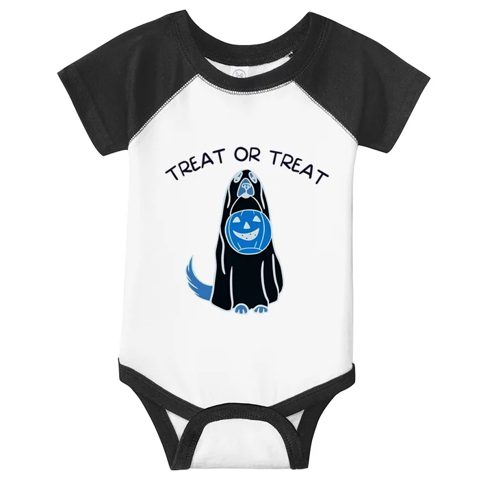 Golden Retriever Ghost Halloween Trick Or Treat Dog Lovers Gift Infant Baby Jersey Bodysuit