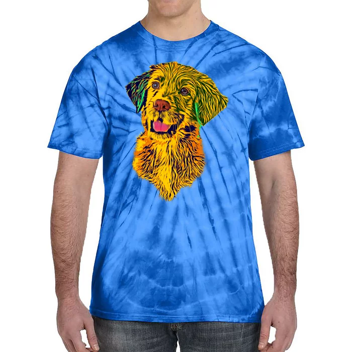 Golden Retriever Gorgeous Pet Dog Lover Gift Tie-Dye T-Shirt