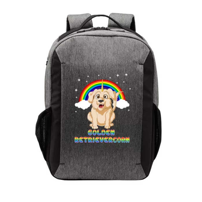 Golden Retriver Golden Retrivercorn Vector Backpack