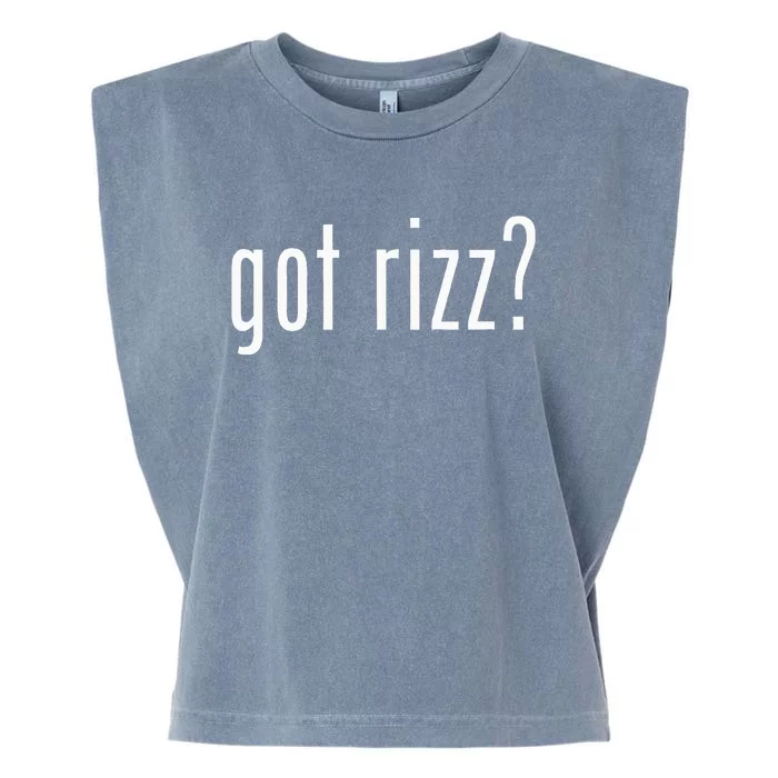 Got Rizz Garment-Dyed Women's Muscle Tee