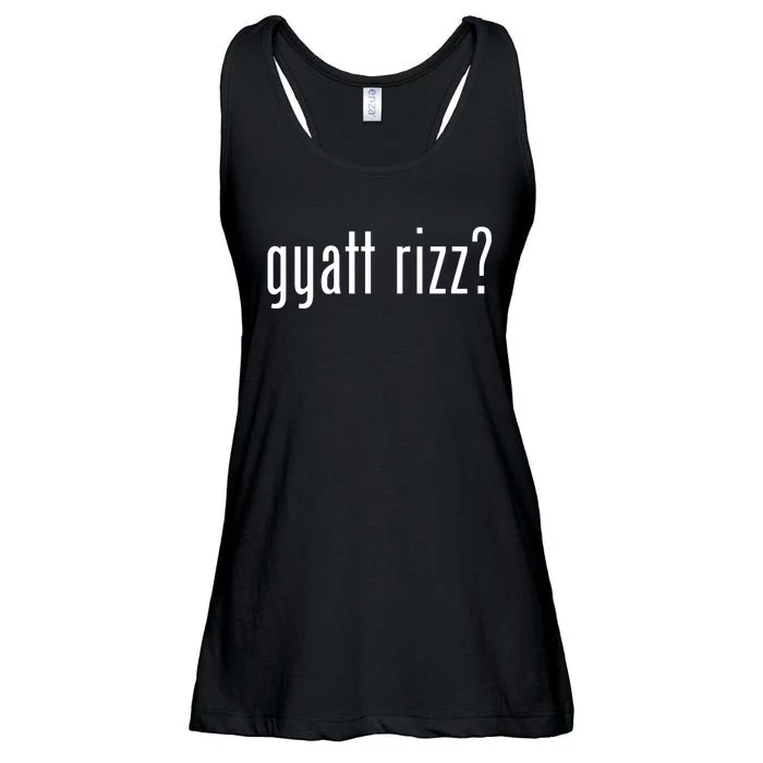 Gyatt Rizz Ladies Essential Flowy Tank